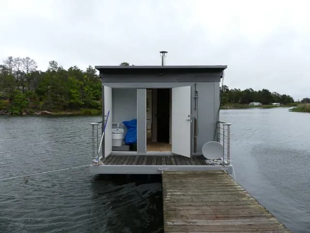 Bastuflotte i Oskarshamn