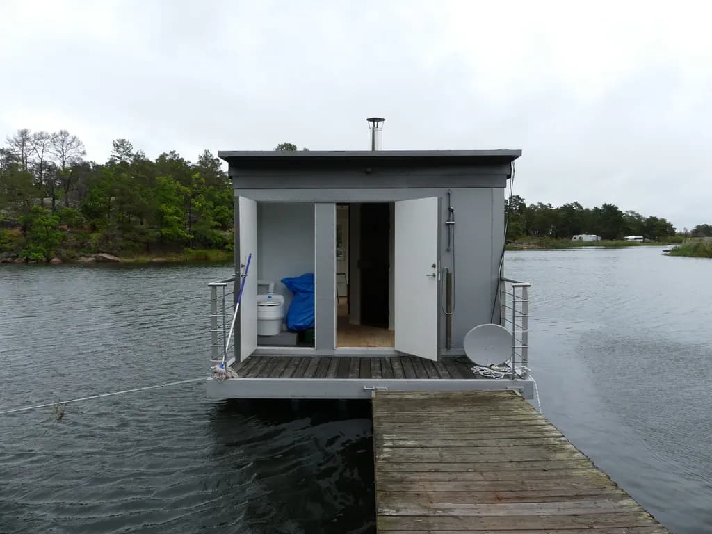 Bastuflotte i Oskarshamn