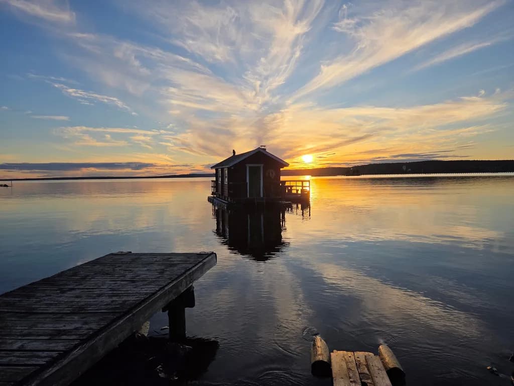 Bastuflotten i Rättvik