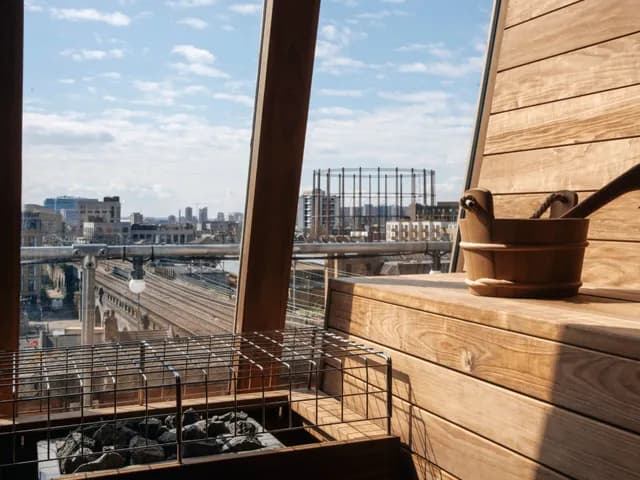 Rooftop Saunas — Hackney