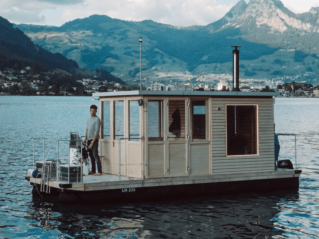 Saunaboot Luzern