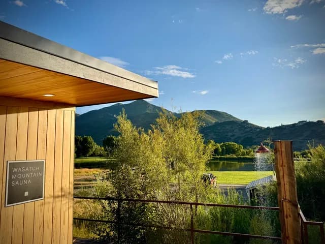 Wasatch Mountain Sauna